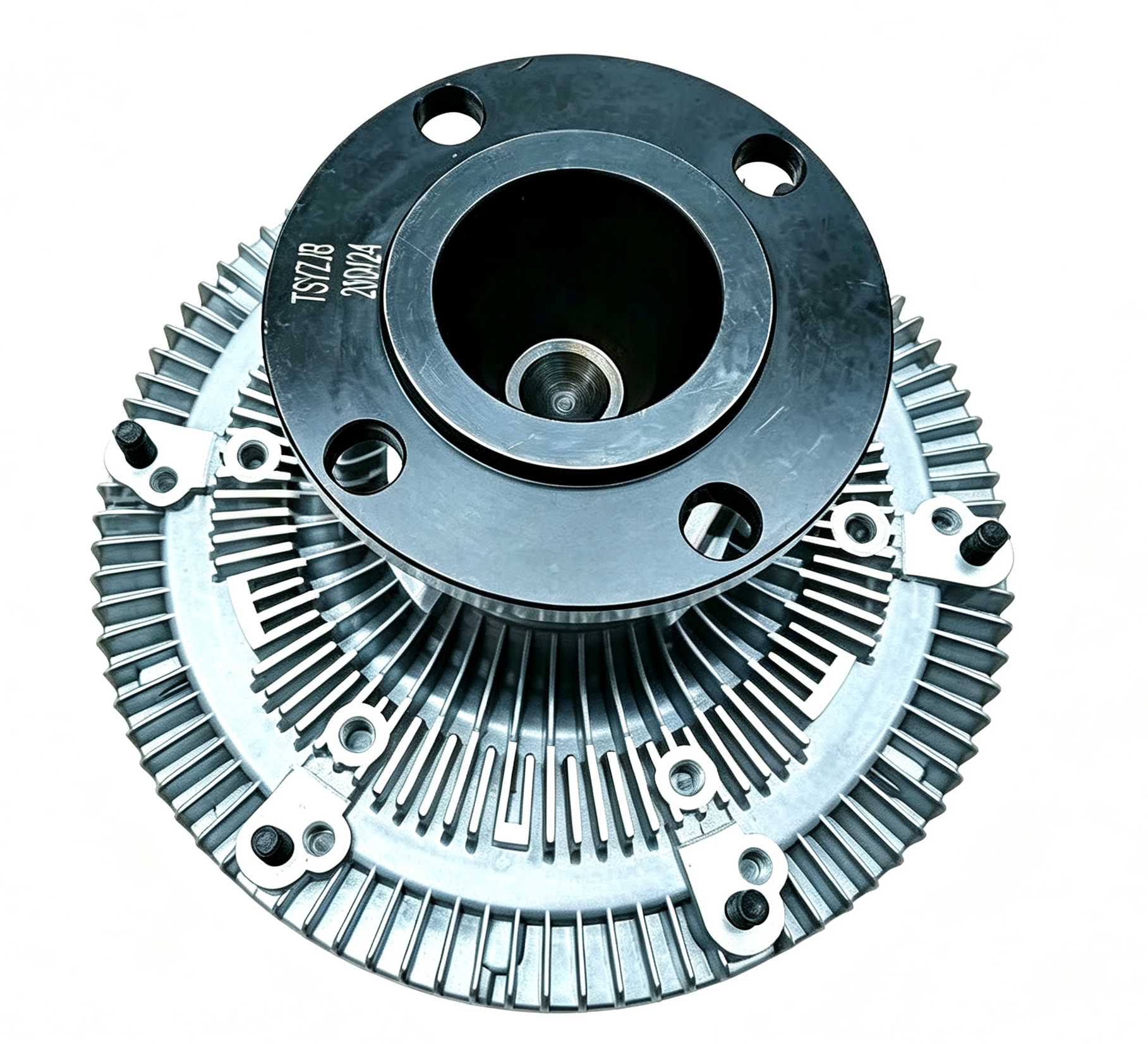 Viscous Fan Clutch Assembly With Fan Blade 130800074 for Weichai Engine