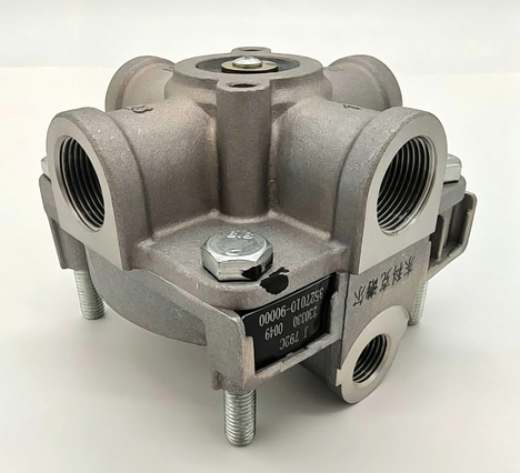 Original Dongke‑Knorr‑Bremse Relay Valve Assembly 3527010‑90000 for Dongfeng Tianlong, Tianjin, Dalianshen Truck