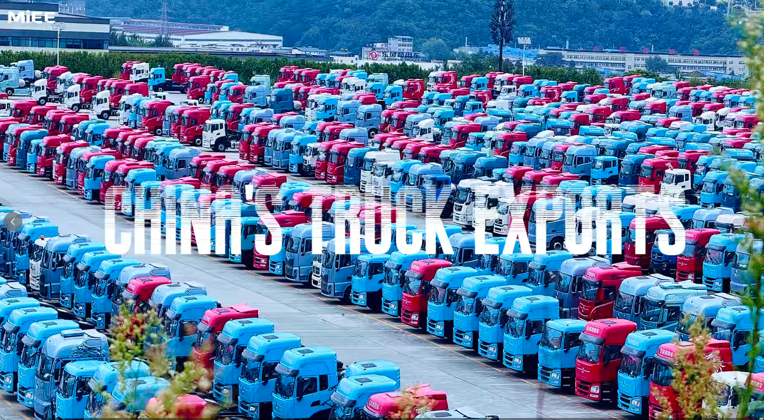 Massive stock of brand-new heavy trucks 